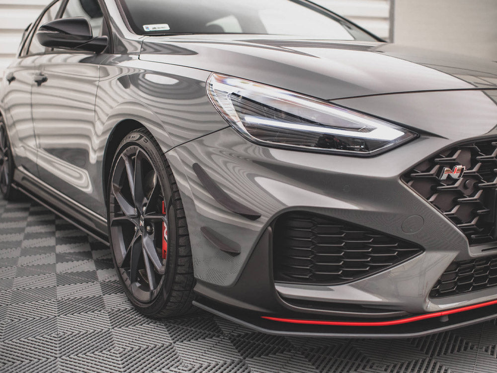 Front Bumper Wings (Canards) Hyundai I30 N Hatchback/fastback MK3 Facelift (2020-) - Wayside Performance 