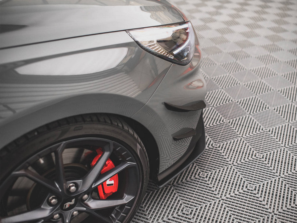 Front Bumper Wings (Canards) Hyundai I30 N Hatchback/fastback MK3 Facelift (2020-) - Wayside Performance 