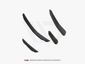 Front Bumper Wings (Canards) Hyundai I30 N Hatchback/fastback MK3 Facelift (2020-) - Wayside Performance 