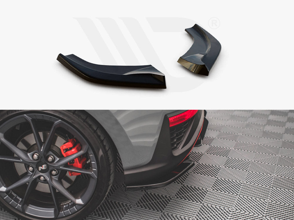 Rear Side Splitters V.2 Hyundai I30 N Hatchback MK3 Facelift (2020-) - Wayside Performance 