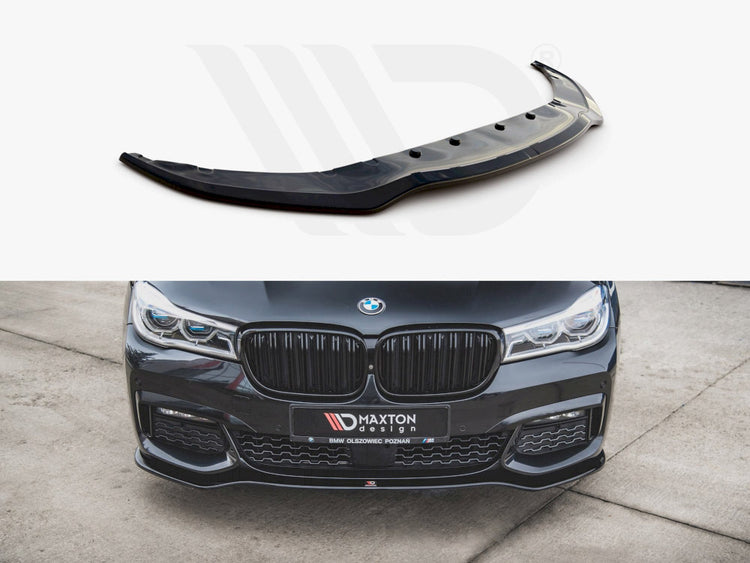 Front Splitter V1 Bmw 7 M-pack G11 (2015-2018) - Wayside Performance 