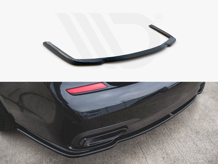 Central Rear Splitter BMW 7 M-Pack G11 (2015-2018) - Wayside Performance 