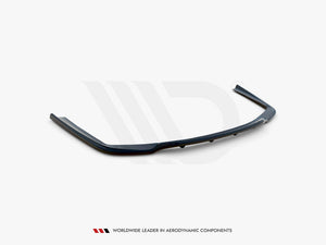 Central Rear Splitter (Vertical Bars) BMW 7 M-Pack G11 - Wayside Performance 