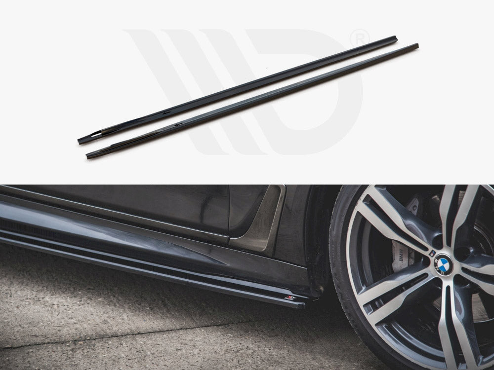 Side Skirts Diffusers Bmw 7 M-pack G11 (2015-2018) - Wayside Performance 