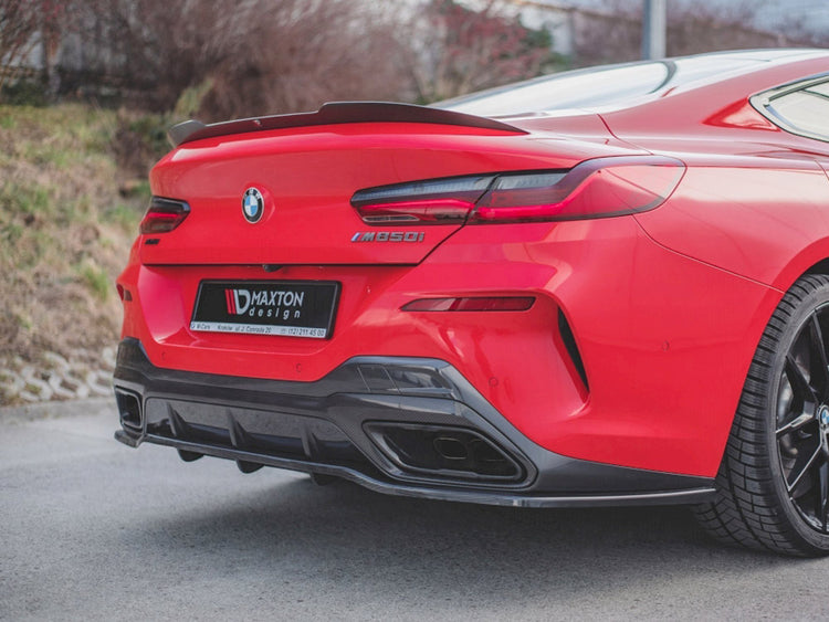 Central Rear Splitter (Vertical Bars) BMW 8 Coupe M-Pack G15 - Wayside Performance 