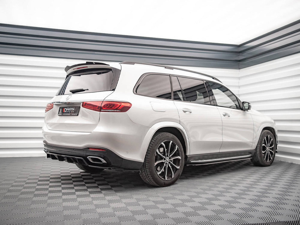 Central Rear Splitter (Vertical Bars) Mercedes GLS Amg-line X167 (2019-) - Wayside Performance 