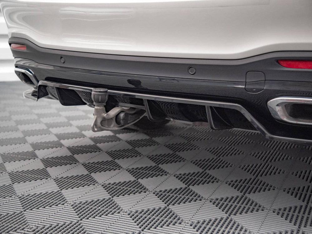 Central Rear Splitter (Vertical Bars) Mercedes GLS Amg-line X167 (2019-) - Wayside Performance 