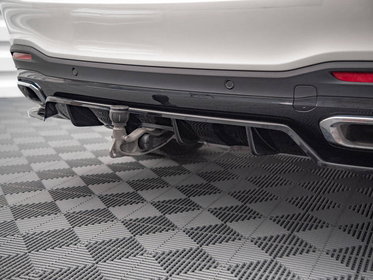 Central Rear Splitter (Vertical Bars) Mercedes GLS Amg-line X167 (2019-) - Wayside Performance 