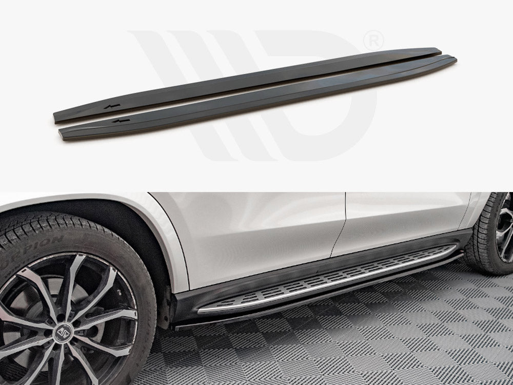 Side Skirts Diffusers Mercedes GLS Amg-line X167 (2019-) - Wayside Performance 