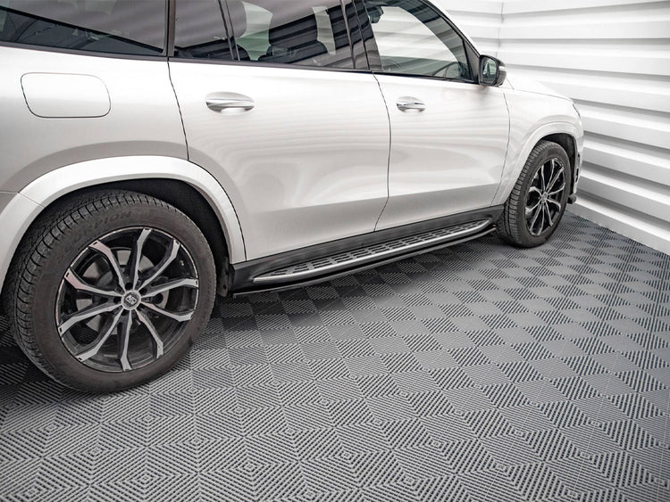 Side Skirts Diffusers Mercedes GLS Amg-line X167 (2019-) - Wayside Performance 