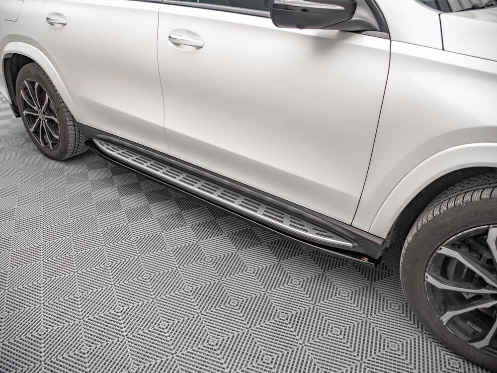 Side Skirts Diffusers Mercedes GLS Amg-line X167 (2019-) - Wayside Performance 