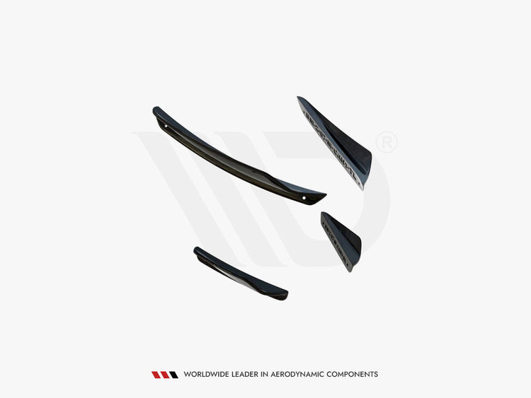 Maxton Design Front Bumper Wings (Canards) Bmw M2 F87 (2016-2020) - Wayside Performance 