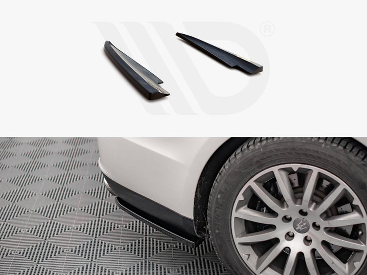 Rear Side Splitters Maserati Ghibli MK3 (2013-2017) - Wayside Performance 