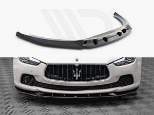 Front Splitter V.2 Maserati Ghibli MK3 (2013-2017) - Wayside Performance 