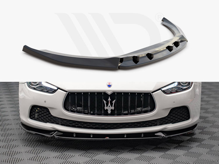 Front Splitter V.2 Maserati Ghibli MK3 (2013-2017) - Wayside Performance 