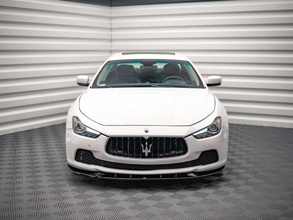 Front Splitter V.2 Maserati Ghibli MK3 (2013-2017) - Wayside Performance 