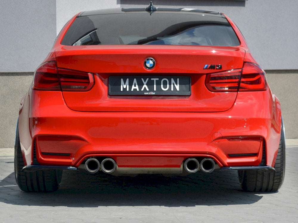 Maxton Design Rear Side Splitters V.1 Bmw M3 F80 (2014-18) - Wayside Performance 