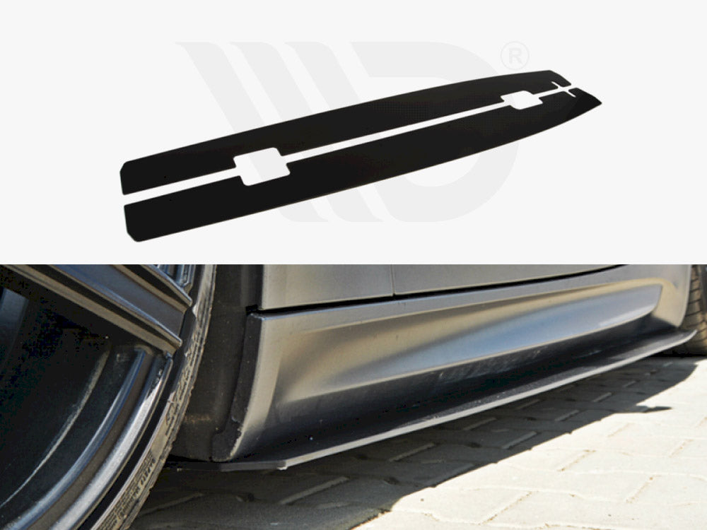 Racing Side Skirts Diffusers Bmw M3 E92 / E93 (Preface Model) - Wayside Performance 