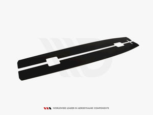 Racing Side Skirts Diffusers Bmw M3 E92 / E93 (Preface Model) - Wayside Performance 