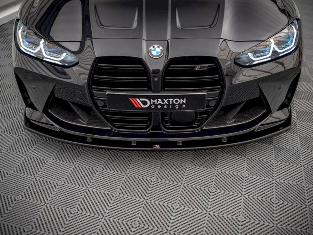 Maxton Design Front Splitter V.1 Bmw M4 G82 / M3 G80 (2021-) - Wayside Performance 