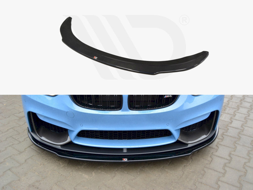 Maxton Design Front Splitter Bmw M4 F82 M-performance (2014-20) - Wayside Performance 