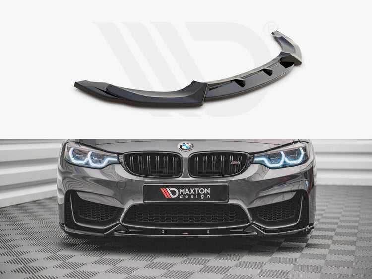 Maxton Design Front Splitter Bmw M4 F82 (2014-) - Wayside Performance 