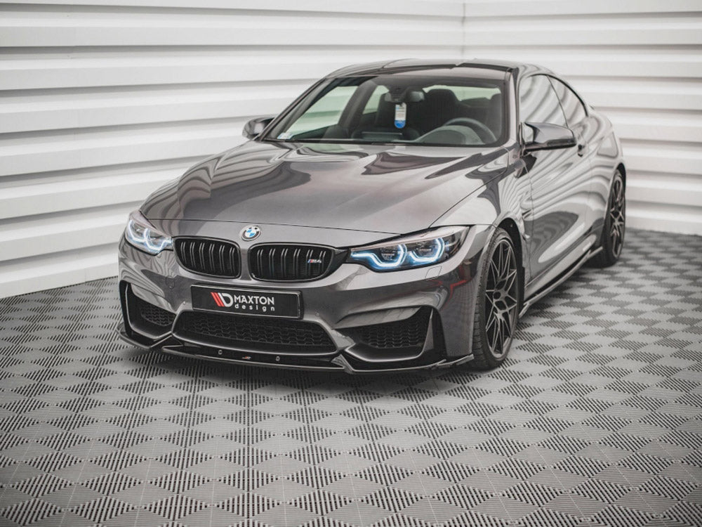 Maxton Design Front Splitter Bmw M4 F82 (2014-) - Wayside Performance 