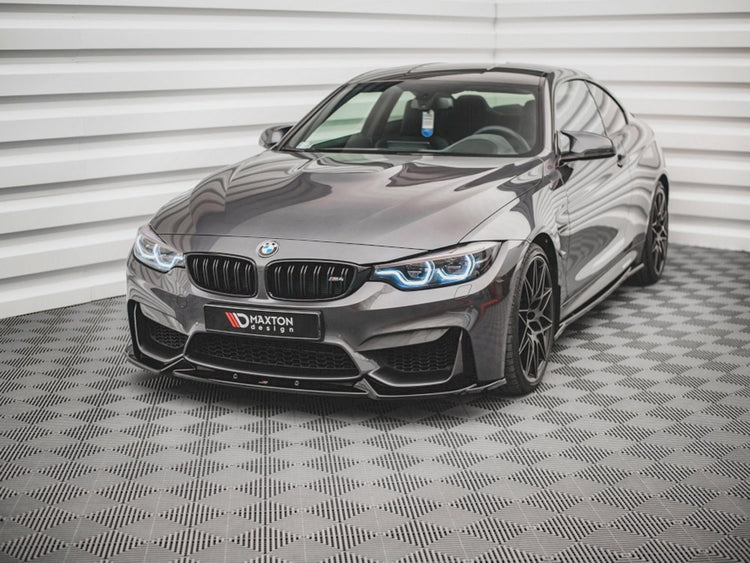 Maxton Design Front Splitter Bmw M4 F82 (2014-) - Wayside Performance 