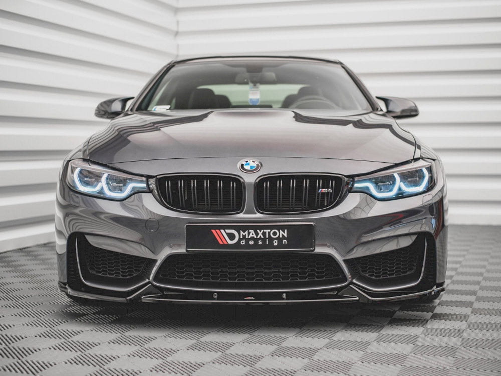 Maxton Design Front Splitter Bmw M4 F82 (2014-) - Wayside Performance 