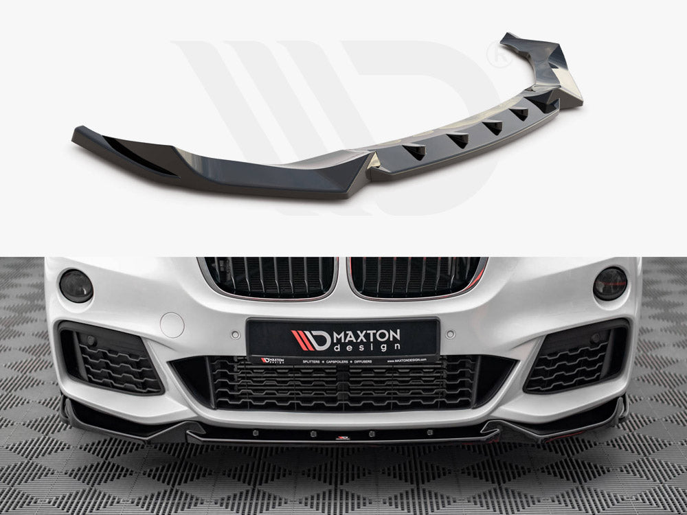 Front Splitter V.2 Bmw X1 M-pack F48 (2015-2019) - Wayside Performance 