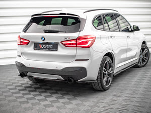 Central Rear Splitter BMW X1 M-Pack F48 (2015-2019) - Wayside Performance 