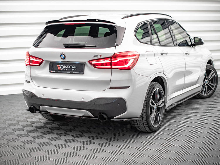 Central Rear Splitter BMW X1 M-Pack F48 (2015-2019) - Wayside Performance 