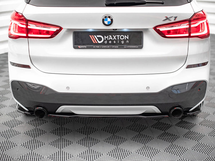 Central Rear Splitter BMW X1 M-Pack F48 (2015-2019) - Wayside Performance 