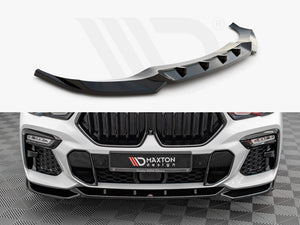 Front Splitter V.1 BMW X6 M-Pack G06 - Wayside Performance 