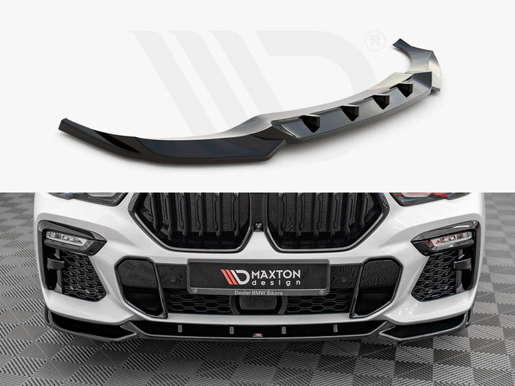 Front Splitter V.1 BMW X6 M-Pack G06 - Wayside Performance 