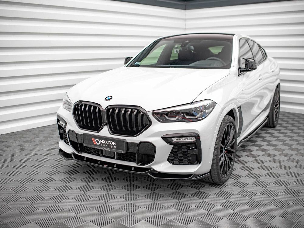 Front Splitter V.1 BMW X6 M-Pack G06 - Wayside Performance 