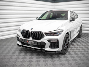 Front Splitter V.1 BMW X6 M-Pack G06 - Wayside Performance 