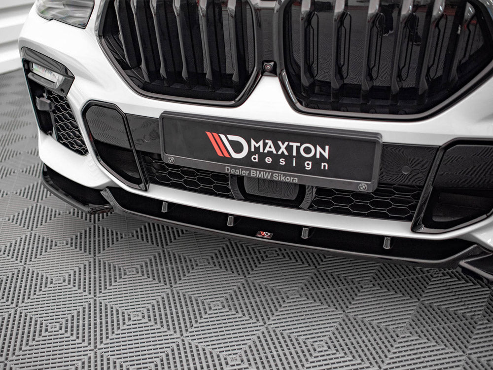 Front Splitter V.1 BMW X6 M-Pack G06 - Wayside Performance 