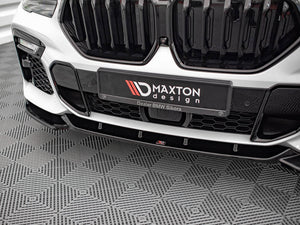 Front Splitter V.1 BMW X6 M-Pack G06 - Wayside Performance 