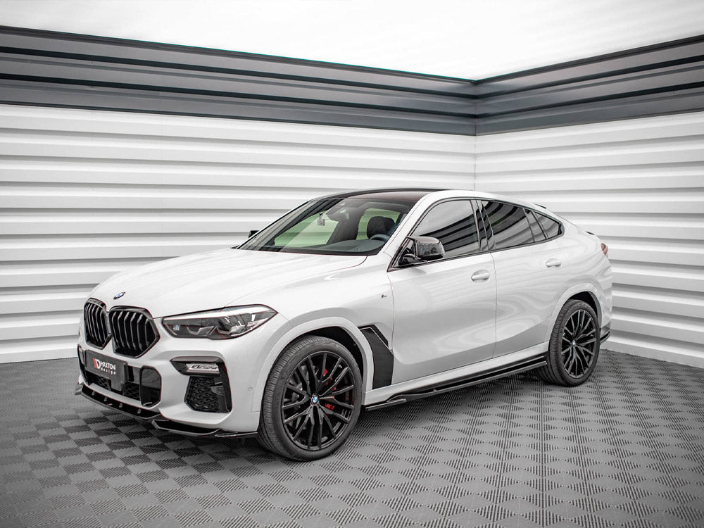 Side Skirts Diffusers BMW X6 M-Pack G06 / X6 M F96 - Wayside Performance 
