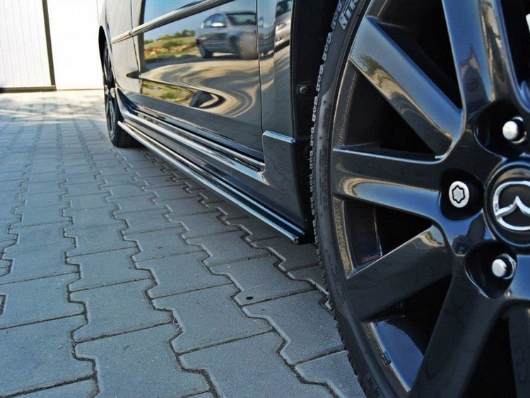 Side Skirts Diffusers Mazda 3 MPS MK1 (Preface) - Wayside Performance 