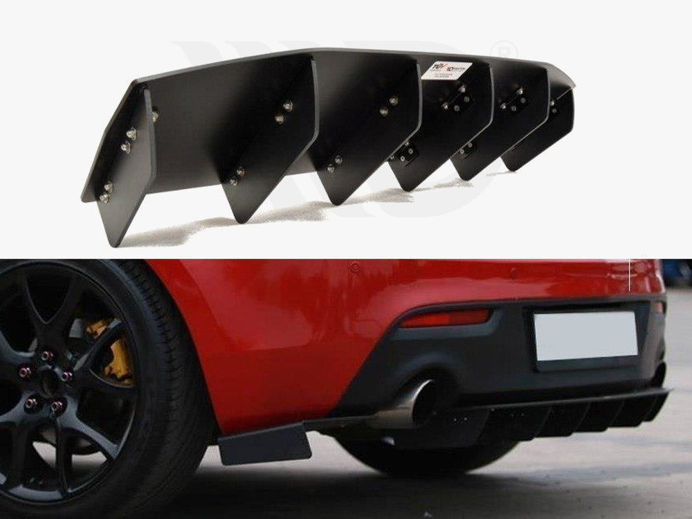 Rear Diffuser Mazda 3 MK2 MPS - Wayside Performance 