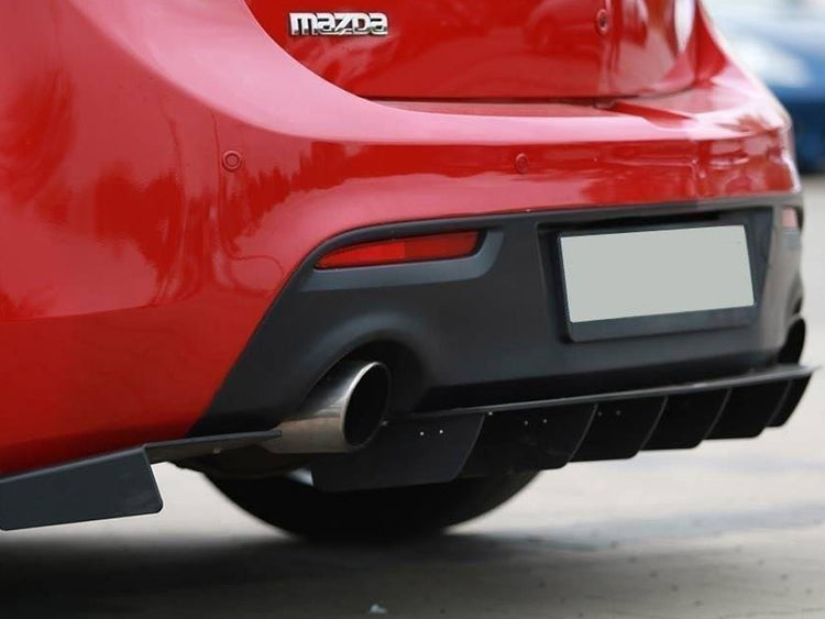 Rear Diffuser Mazda 3 MK2 MPS - Wayside Performance 