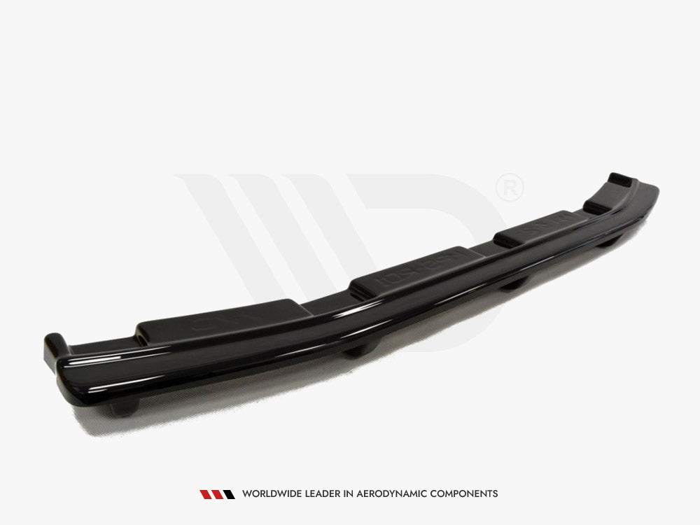 Central Rear Splitter Mazda 3 MK2 MPS (With Vertical Bars) - Wayside Performance 