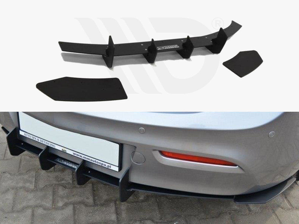 Mazda 3 MK2 Sport (Preface) Rear Diffuser & Rear Side Splitters - Wayside Performance 