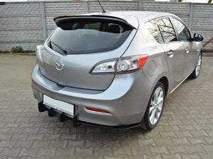 Mazda 3 MK2 Sport (Preface) Rear Diffuser & Rear Side Splitters - Wayside Performance 