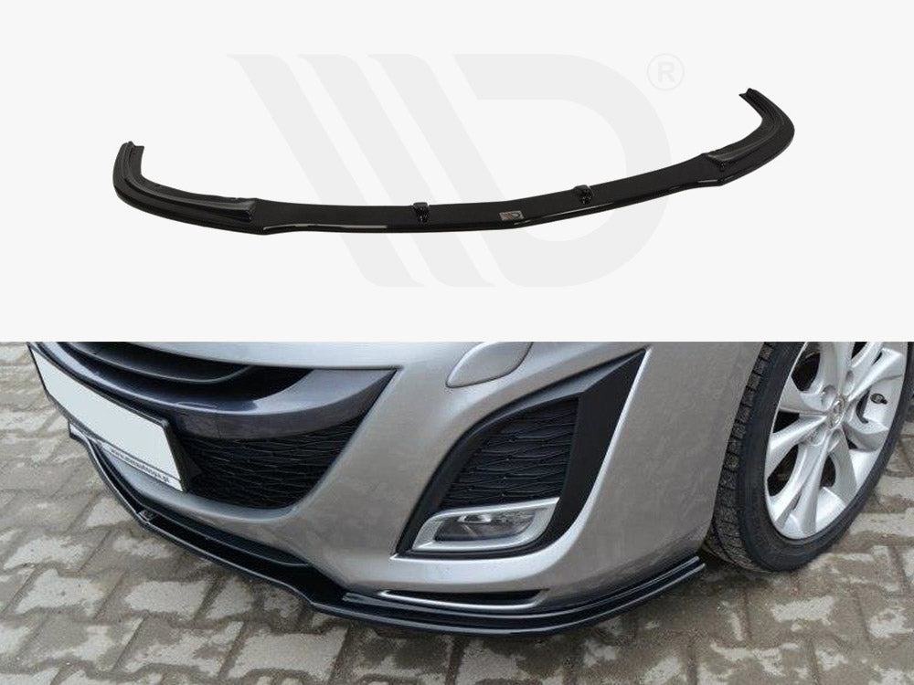 Front Splitter Mazda 3 Mk2 Sport (Preface) - Wayside Performance 