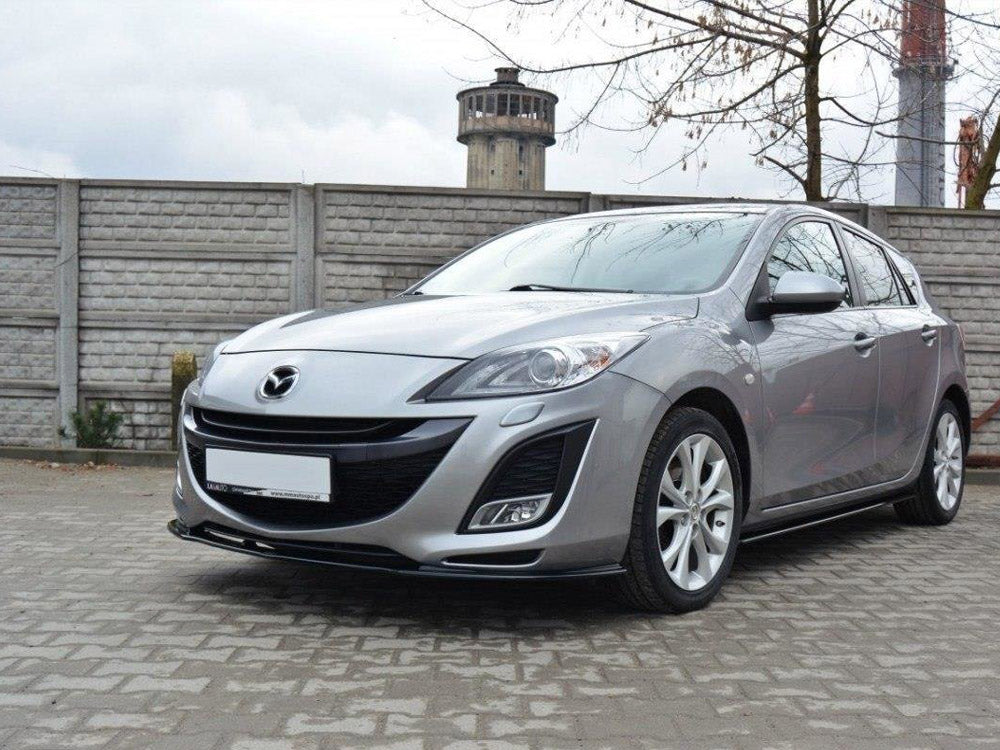 Front Splitter Mazda 3 Mk2 Sport (Preface) - Wayside Performance 