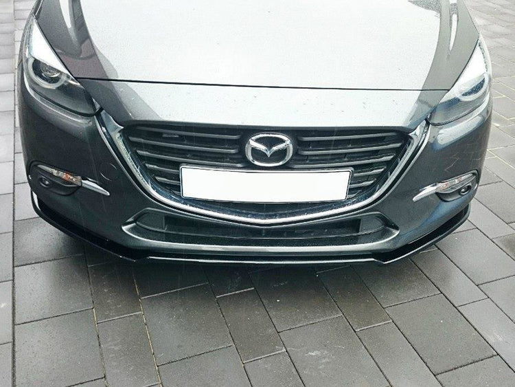 Front Splitter V.1 Mazda 3 Mk3 Facelift - Wayside Performance 