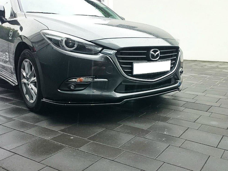 Front Splitter V.1 Mazda 3 Mk3 Facelift - Wayside Performance 